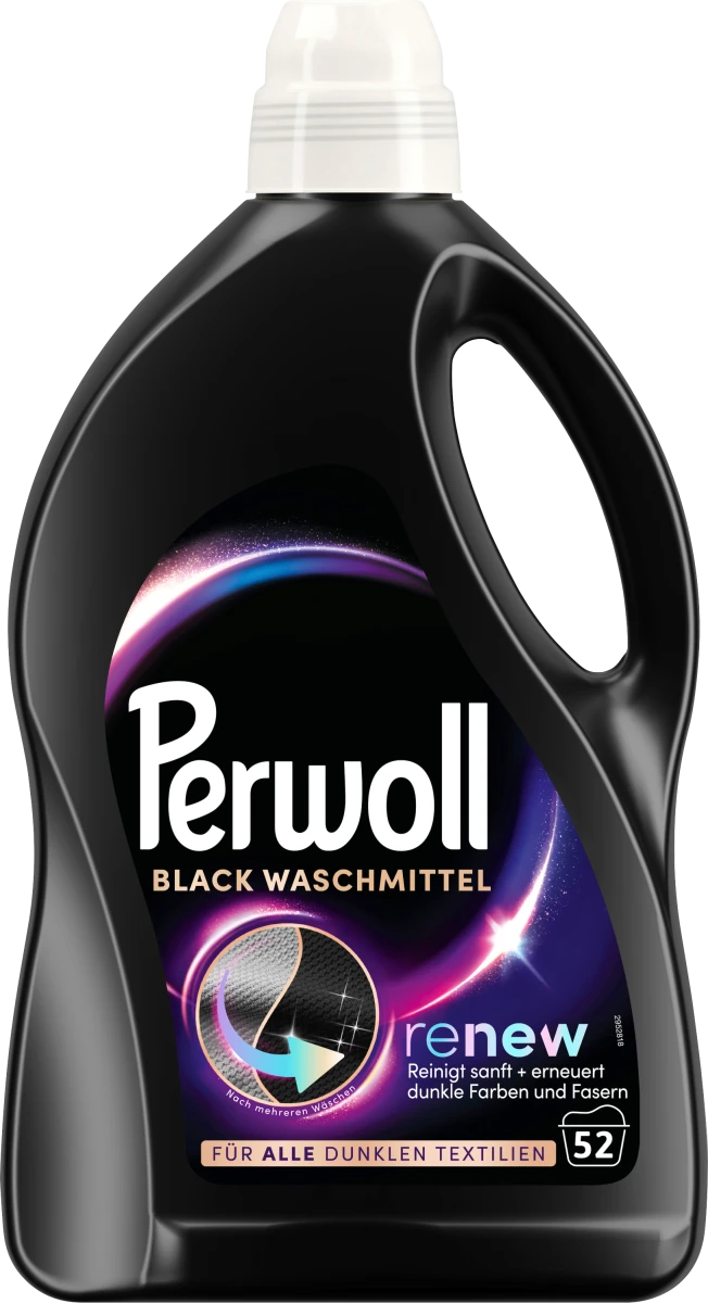 Perwoll Renew Black (1 x 52 Washes) | Detergent For All Dark Colors