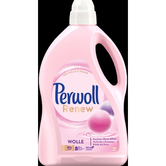 Perwoll Renew Wool & Fine Fabric Care Liquid Detergent for Wool, Silk and Fine Fabrics (1 x 42 Wash Loads)