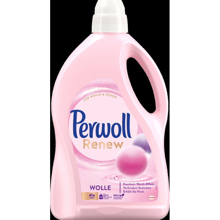 Perwoll Renew Wool & Fine Fabric Care Liquid Detergent for Wool, Silk and Fine Fabrics (1 x 42 Wash Loads)