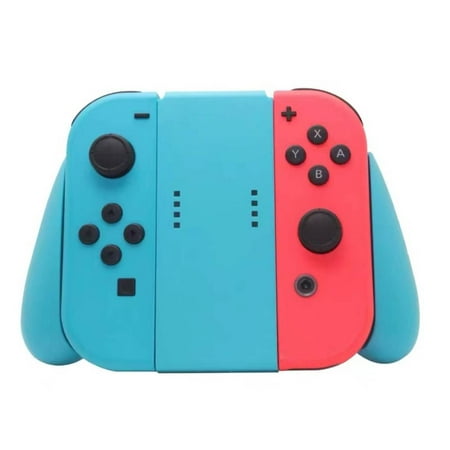 Perzomido Comfort Grip Handle for Nintendo Switch Joy-Con Video Game Accessories, Blue