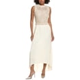 thumbnail image 1 of Peserico womens  Alpaca & Wool-Blend Maxi Dress, 40, Beige, 1 of 3