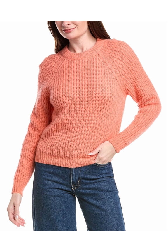 womens Alpaca & Wool-Blend Sweater, 46, Pink