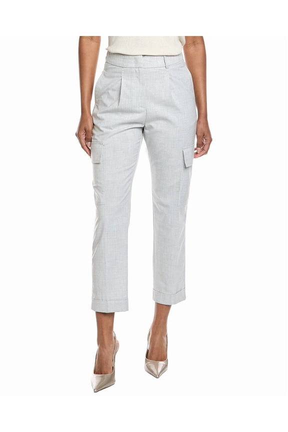 womens  Cargo Pant, 40, Grey