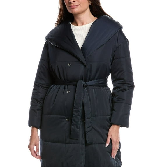 Peserico womens Coat, 46, Black