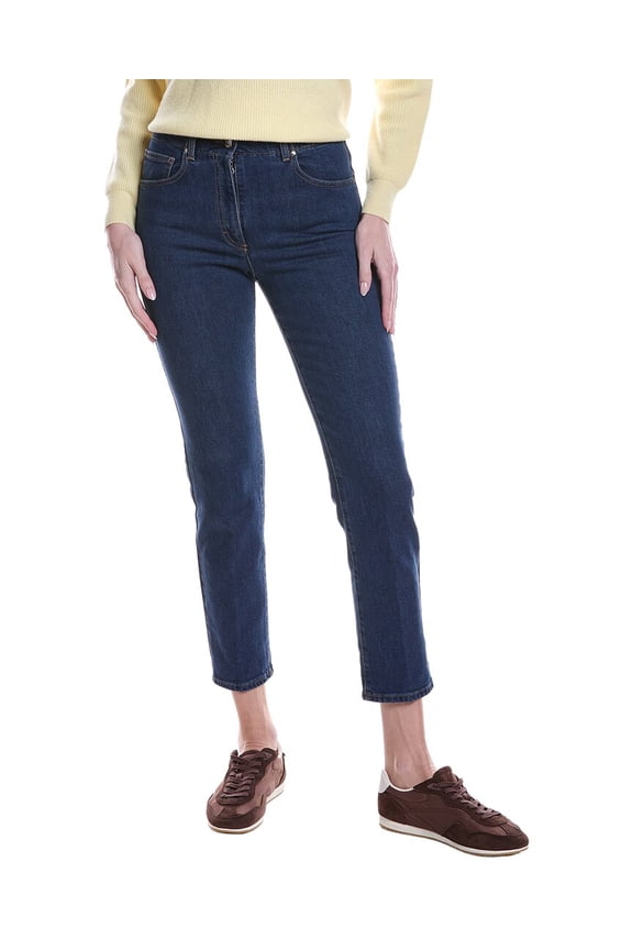 womens Jean, 44, Blue