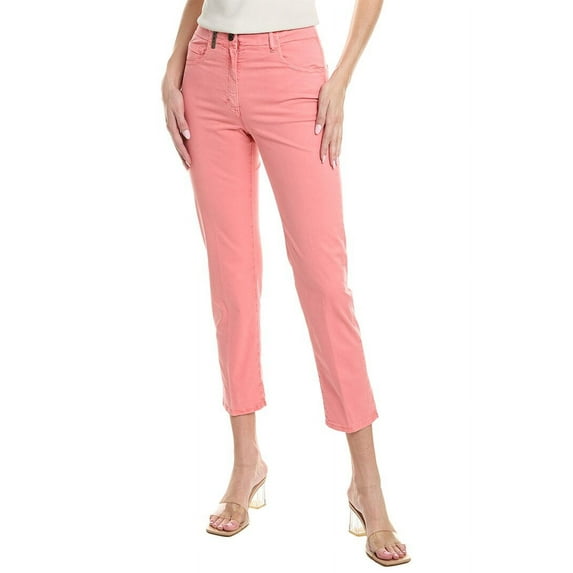 Peserico womens Pant, 38, Pink