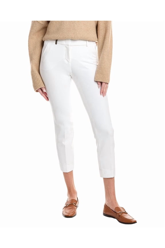 womens Pant, 42, White