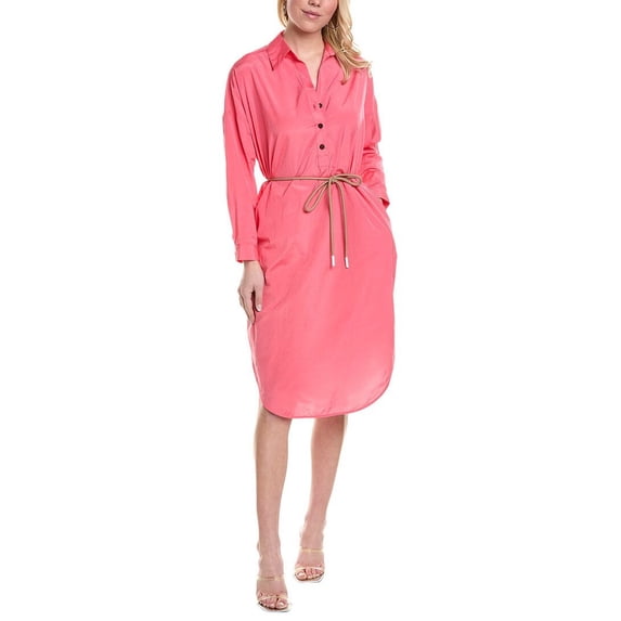 Peserico womens Shirtdress, 40, Pink