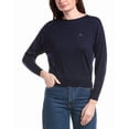 thumbnail image 1 of Peserico womens  Wool Top, 40, Blue, 1 of 3