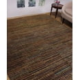 thumbnail image 1 of Peshawar Mirgul Rust/Green Rug, 8'1" x 9'10", 1 of 7