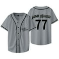 thumbnail image 1 of Peso Pluma 77 Jersey Exodo Tour Merch Baseball Jacket Women Men Fashion Casual Short Sleeve T-shirts, 1 of 3