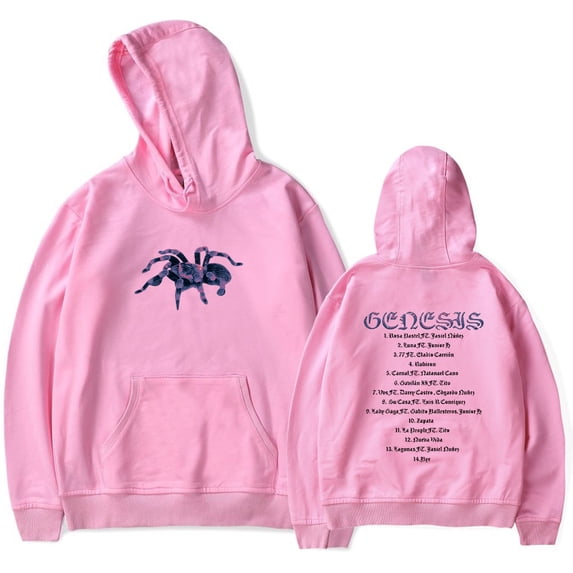 Peso Pluma Album Genesis Pullover Pocket Drawstring Hoodie Streetwear