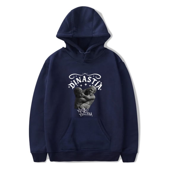 Peso Pluma DINASTÍA Album Merch Print Hoodie – Unisex Long Sleeve Pullover Sweatshirt, Casual Streetwear Top for Music Fans Support