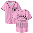 thumbnail image 1 of Peso Pluma Dinastía & Friends 2026 Tour Merch Baseball Jersey T-Shirt – Unisex V-Neck Short Sleeve Streetwear Top for Fans Concert Support Outfit, 1 of 9