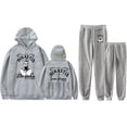 thumbnail image 1 of Peso Pluma Dinastía & Friends 2026 Tour Print Hoodie Jogger Set – Unisex 2-Piece Fashion Pullover Sweatshirt & Pants for Concert Fans Support Outfit, 1 of 6