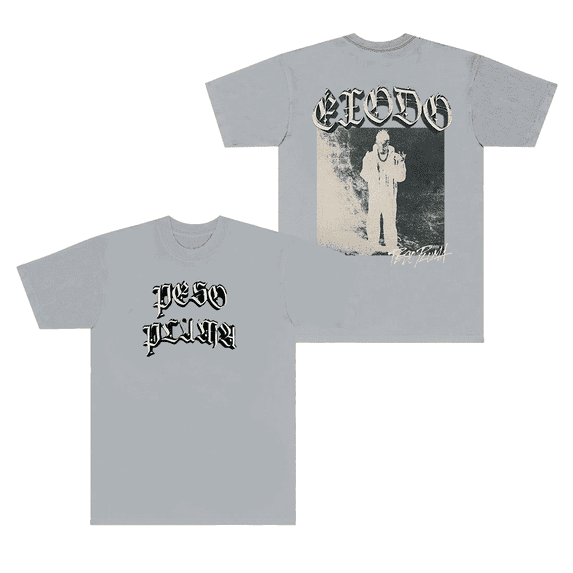 Peso Pluma Exodo Album Cover T - shirt Unisex Summer Casual Short Sleeve Rapper Tee