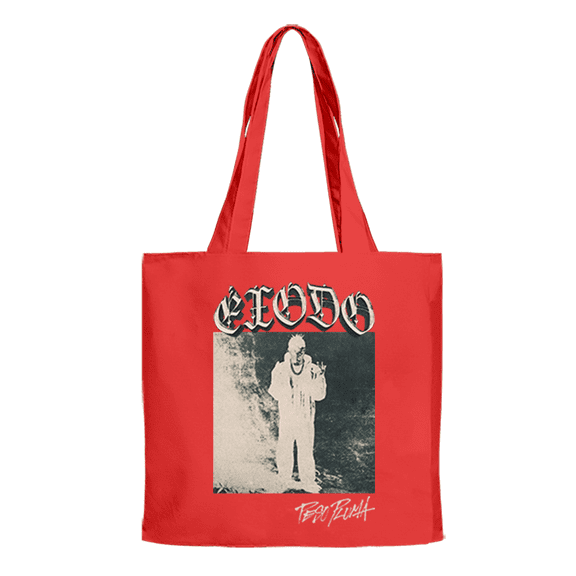 Peso Pluma Exodo Cover Merch Canvas Bag New Logo Tote Unisex Fashion Casual HipHop Shoulder Bags