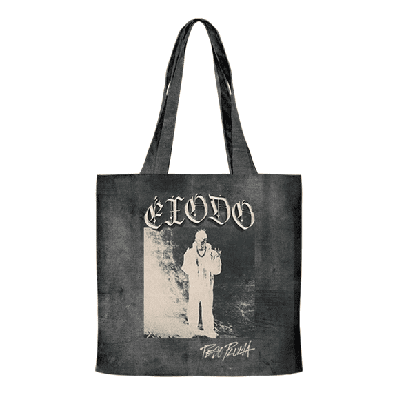 Peso Pluma Exodo Cover Merch Canvas Bag New Logo Tote Unisex Fashion Casual HipHop Shoulder Bags