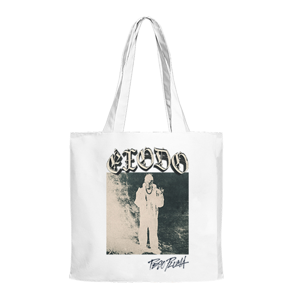 Peso Pluma Exodo Cover Merch Canvas Bag New Logo Tote Unisex Fashion Casual HipHop Shoulder Bags