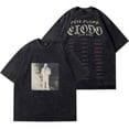thumbnail image 1 of Peso Pluma Exodo Cover Vintage Wash Tee 2024 Tour Merch Cotton T-Shirts Unisex Fashion Short Sleeve, 1 of 3