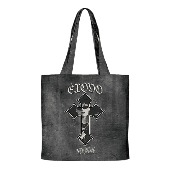 Peso Pluma Exodo Cross Canvas Bag Tour Logo Tote Women Men Fashion Casual HipHop Shoulder Bags