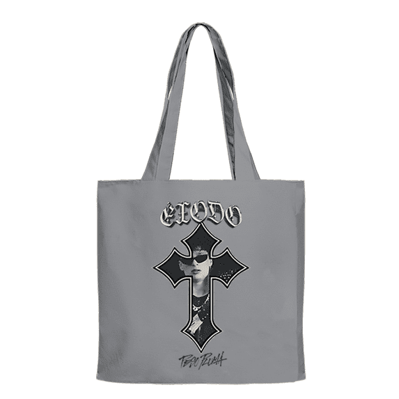 Peso Pluma Exodo Cross Canvas Bag Tour Logo Tote Women Men Fashion Casual HipHop Shoulder Bags