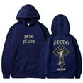 thumbnail image 1 of Peso Pluma Exodo Cross Hoodies Rapper Tour Merch Pullovers Women Men Fashion Casual HipHop Sweatshirts, 1 of 3