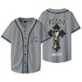 thumbnail image 1 of Peso Pluma Exodo Cross Merch Baseball Jersey T-shirts Summer Women Men Fashion Casual HipHop Short Sleeve Tee, 1 of 3