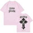 thumbnail image 1 of Peso Pluma Exodo Cross Tee Short Sleeve Cotton T-shirt Women Men Streetwear Tops, 1 of 3