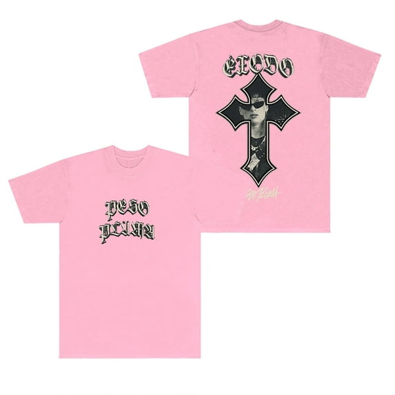 Peso Pluma Exodo Cross Tee Unisex Summer Casual Short Sleeve T - shirt