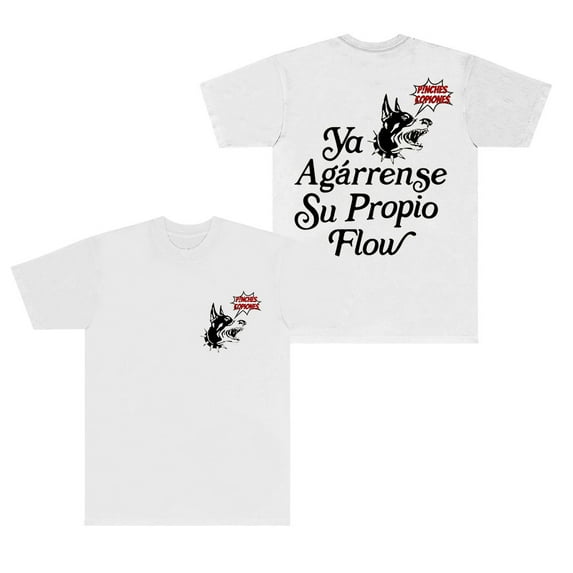 Peso Pluma Exodo Logo T-shirts Rapper 2024 Tour Merch Tee Women Men Fashion HipHop Crewneck Short Sleeve