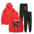 thumbnail image 1 of Peso Pluma Exodo Portraits Hoodies Jogger Pants Set 2024 Tour Merch Pullovers Women Men Fashion Casual Sweatshirts, 1 of 3