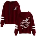 thumbnail image 1 of Peso Pluma Exodo Pullover Hoodies Rapper Tour Logo Merch Pocketless Parallel Bars Sleeve Streetwear, 1 of 5