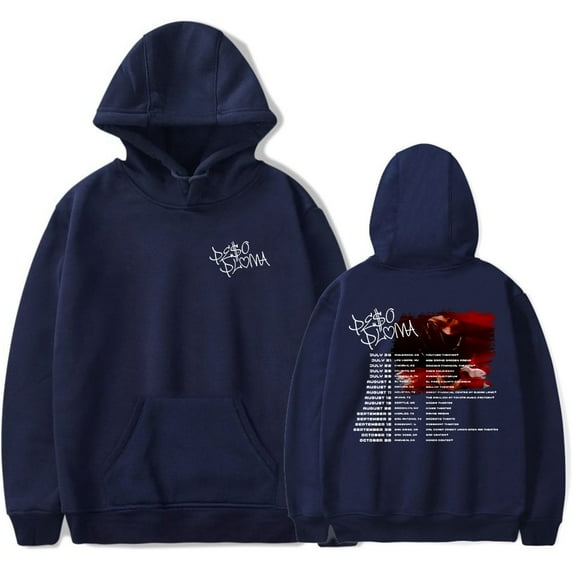 Peso Pluma HipHop Hoodie Tour Merch Men Women Long Sleeve Pullover Rapper Hooded