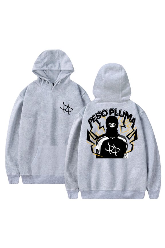 Peso Pluma Hoodies Merch Double PP Tour 2023 Sweatshirt Women/Men Long Sleeve Pullover