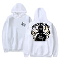 thumbnail image 1 of Peso Pluma Hoodies Merch Double PP Tour 2023 Sweatshirt Women/Men Long Sleeve Pullover, 1 of 3