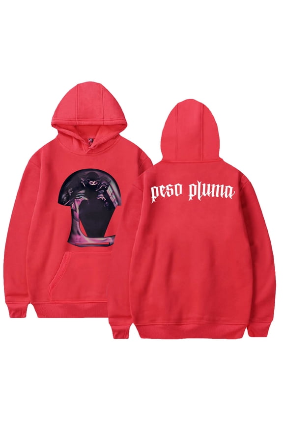Peso Pluma Hoodies Merch Double PP Tour 2023 Sweatshirt Women/Men Long Sleeve Pullover