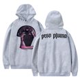 thumbnail image 1 of Peso Pluma Hoodies Merch Double PP Tour 2023 Sweatshirt Women/Men Long Sleeve Pullover, 1 of 3