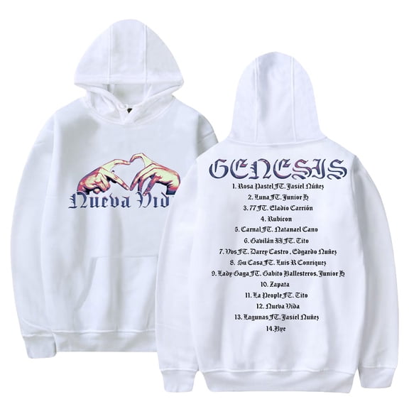 Peso Pluma Hoodies Merch New album Genesis Sweatshirt For Women/Men Long Sleeve Streetwear Pullover