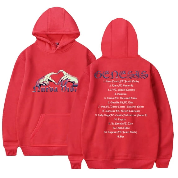 Peso Pluma Hoodies Merch New album Genesis Sweatshirt For Women/Men Long Sleeve Streetwear Pullover