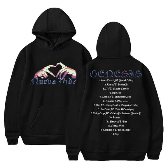 Peso Pluma Hoodies Merch New album Genesis Sweatshirt For Women/Men Long Sleeve Streetwear Pullover
