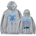 thumbnail image 1 of Peso Pluma Hoodies Tarantula Tour Merch Spider Print For Women/Men Long Sleeve Pullover Sweatshirt Streetwear, 1 of 3