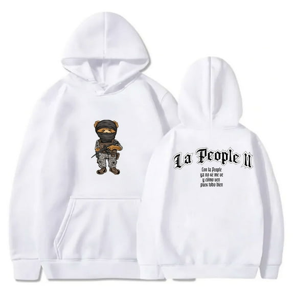 Peso Pluma La People II Hoodies Exodo Tour Merch Hooded Winter Women Men Fashion Casual Long Sleeve Sweatshirts
