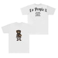 thumbnail image 1 of Peso Pluma La People II Tee Exodo Tour Merch T-shirts Women Men Fashion Casual Streetwear Short Sleeve, 1 of 3