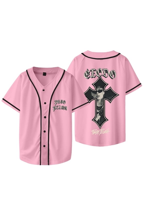 Peso Pluma Merch 2024 Exodo Cross Baseball Jersey Short Sleeve T-shirts Summer Women Men Rapper Streetwear Casual Hip Hop Tee