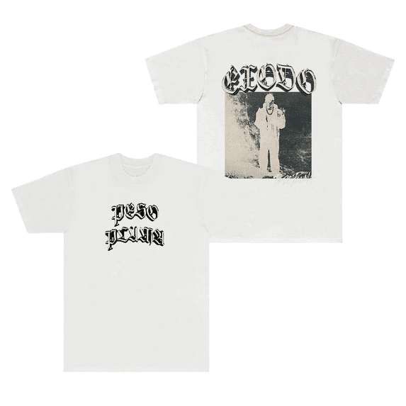 Peso Pluma Merch Exodo Album Cover T-Shirt ÉXODO Tour 2024 T Shirts Casual Summer Tees Men Women Short Sleeve Rapper Top Tee