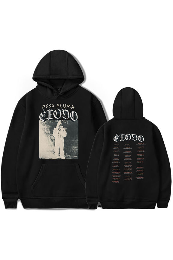 Peso Pluma Merch Hoodie ÉXODO Tour 2024 Hoodies For Fans Mens Women Long Sleeve Rapper Casual Sweatshirt Streetwear