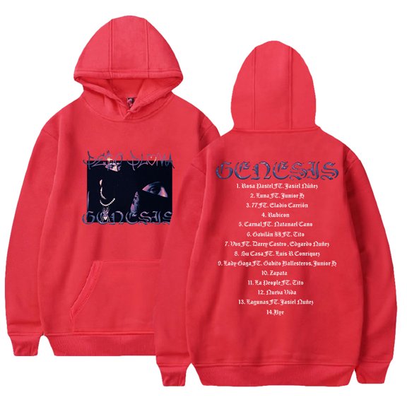 Peso Pluma Merch Hoodies New Album Genesis Sweatshirt For Women/Men Long Sleeve Streetwear