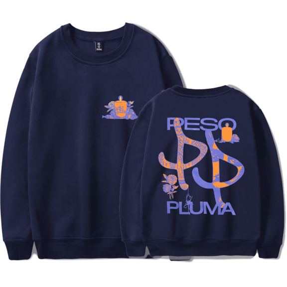 Peso Pluma Merch Long Sleeve Crewneck Sweatshirt Catrinas Hoodies Sweatshirts Men Women Pullovers