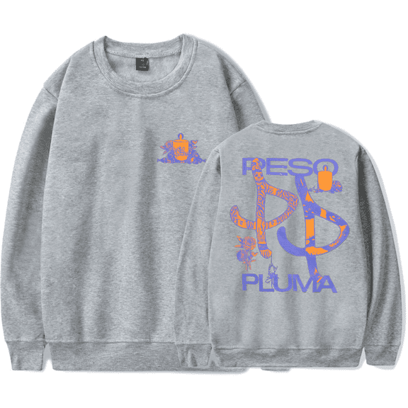 Peso Pluma Merch Long Sleeve Crewneck Sweatshirt Catrinas Hoodies Sweatshirts Men Women Pullovers